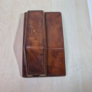 Vintage 1982 Northern Telecom Contempra Leather Wrapped Phone QSFM 2100 ANX